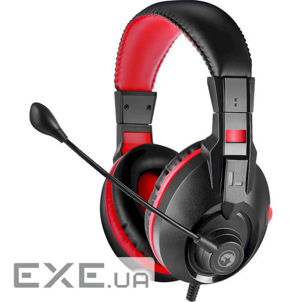 Навушники Marvo H8321S Black-Red (H8321S) (H8321S.MRV)