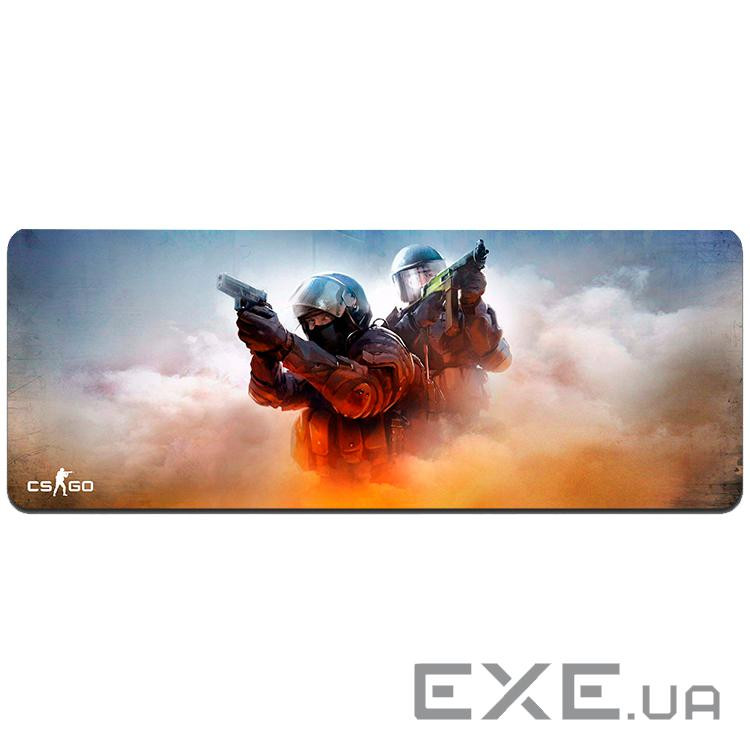 Коврик 300*700 тканинний CS 4 з боковою прошивкою, толщина 2 мм, Пакет (CSGO4)