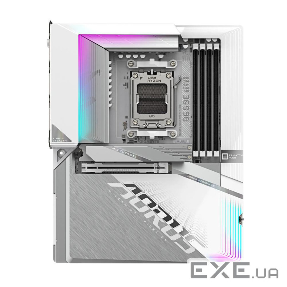 Материнська плата AORUS B650E Stealth Ice (B650E AORUS STEALTH ICE)