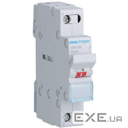 Вимикач навантаження 1p 16А SBN116 230В Hager