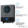 Автономний інвертор Solarverse Ampere Double 8kW 48V 1 MPPT Wi-Fi 220V Однофазний (SV8048AD)