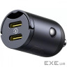 АЗУ Baseus Tiny Star Mini Car Charger 2xType-C 30W black (62798 black)