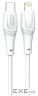 Дата кабель USB-C to Lightning 1.0m 27W High Elastic Zeus XO (NBQ239A_White)