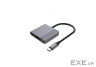 Адаптер Cablexpert A-CM-COMBO3-05, USB Type-C 3-в-1