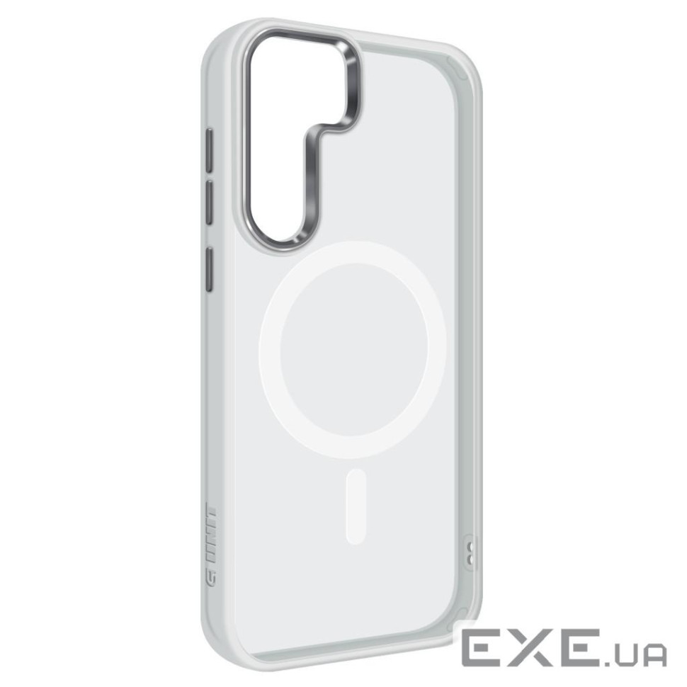 Чохол до мобільного телефона Armorstandart Unit MagSafe Samsung S24 Plus Matte Clear Silv (ARM74865)