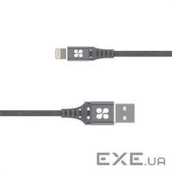 Дата кабель USB 2.0 AM to Lightning 1.2m grey Promate (nervelink-i.grey)