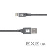 Дата кабель USB 2.0 AM to Lightning 1.2m grey Promate (nervelink-i.grey)