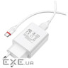 Зарядний пристрій BOROFONE BA21A Long journey single port QC3.0 charger set (Type-C) White (BA21ACW)