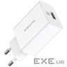 Зарядний пристрій BOROFONE BA21A Long journey single port QC3.0 charger set (Type-C) White (BA21ACW)