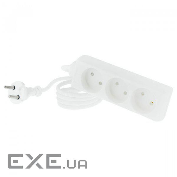 Подовжувач TECRO TSC-3-3 White 3м