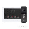 Комплект відеодомофона BCOM BD-780FHD White Kit: відеодомофон 7'' та відеопанель