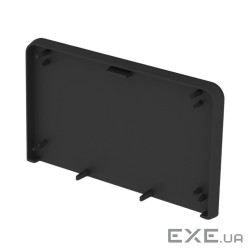 Заглушка для PK 90х55 D , чорного кольору, Серія PK, ПВХ (8401_FB) (8401_FB)