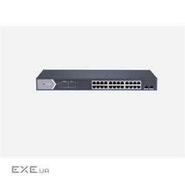 Керований 24-портовий гігабітний PoE-комутатор Hikvision DS-3E1526P-SI