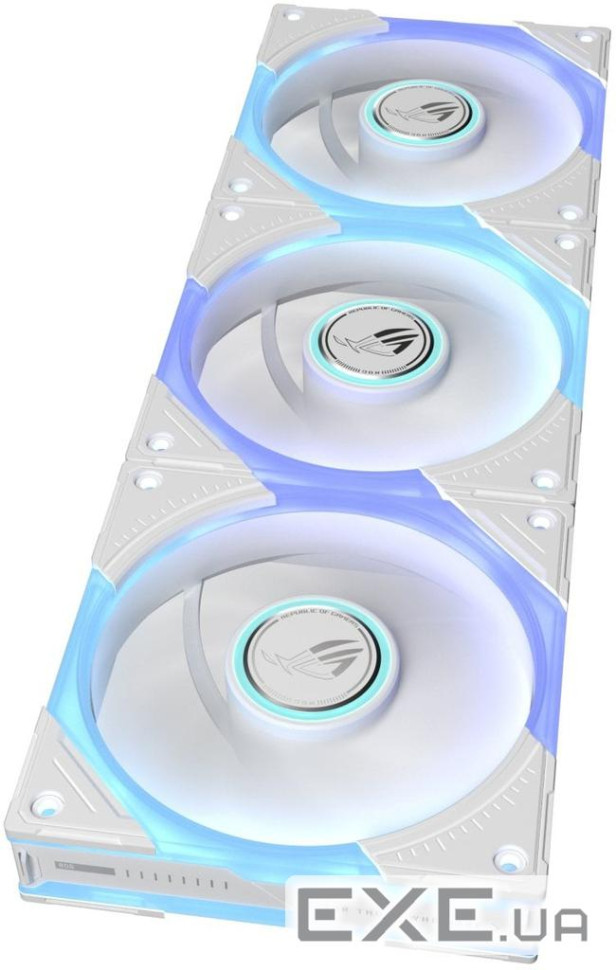 Вентилятор Asus ROG Eurux GR120 FAN ARGB White 3in1 (90DA00J3-B09020)