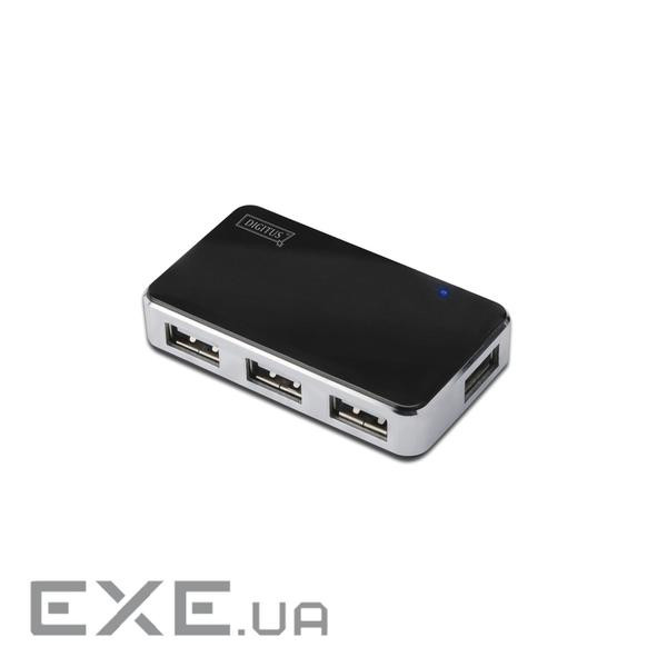Концентратор DIGITUS USB 2.0 Hub, 4 Port (DA-70220)