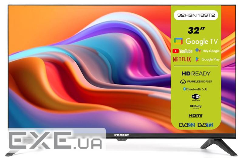 Телевізор ROMSAT 32" LED 32HGN18ST2