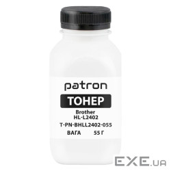 Тонер Brother HL-L2402 флакон, 55 г Patron (PN-BHLL2402-055)