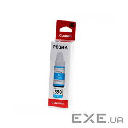Контейнер з чорнилом Canon GI-590C Cyan 70ml (1604C001)