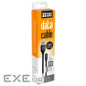 Дата кабель USB 2.0 AM to Lightning 2.0m black ColorWay (CW-CBUL007-BK)