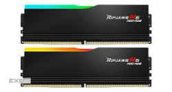 Модуль пам'яті G.SKILL Ripjaws M5 Neo RGB Matte Black DDR5 6400MHz 32GB (F5-6400J3240G16GX2-RM5NRK)
