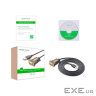 Кабель для передачі даних USB to COM M 2.0m DB9 RS-232 CR104 black Ugreen (20222)