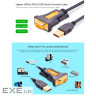 Кабель для передачі даних USB to COM M 2.0m DB9 RS-232 CR104 black Ugreen (20222)