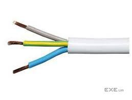 Кабель ПВС 3х0.75 мм2 багатожильний, ПВС ізоляція і оболонка