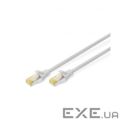 Патч-корд DIGITUS CAT 6a S-FTP, 15м, AWG 26/7 сірого кольору (DK-1644-A-150) (DK-1644-A-150)