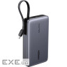 УМБ Ugreen 20000mAh 145W PD3.1.QC, USB-A,USB-С IN/OUT, with built in USB-C cable (PB551) Gr (55992B)
