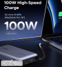 УМБ Ugreen 20000mAh 145W PD3.1.QC, USB-A,USB-С IN/OUT, with built in USB-C cable (PB551) Gr (55992B)