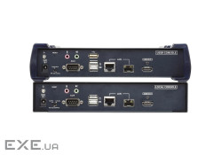 4K USB HDMI Single Display KVM Over IP with POE (KE8952-AX)