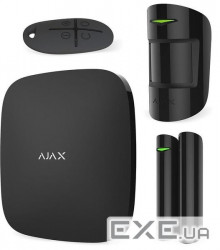 Комплект охоронної сигналізації Ajax StarterKit Black (000001143)
