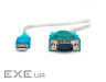 Перехідник Kingda USB --> COM (RS232) 9pin, 1.0м кабель (B00088)