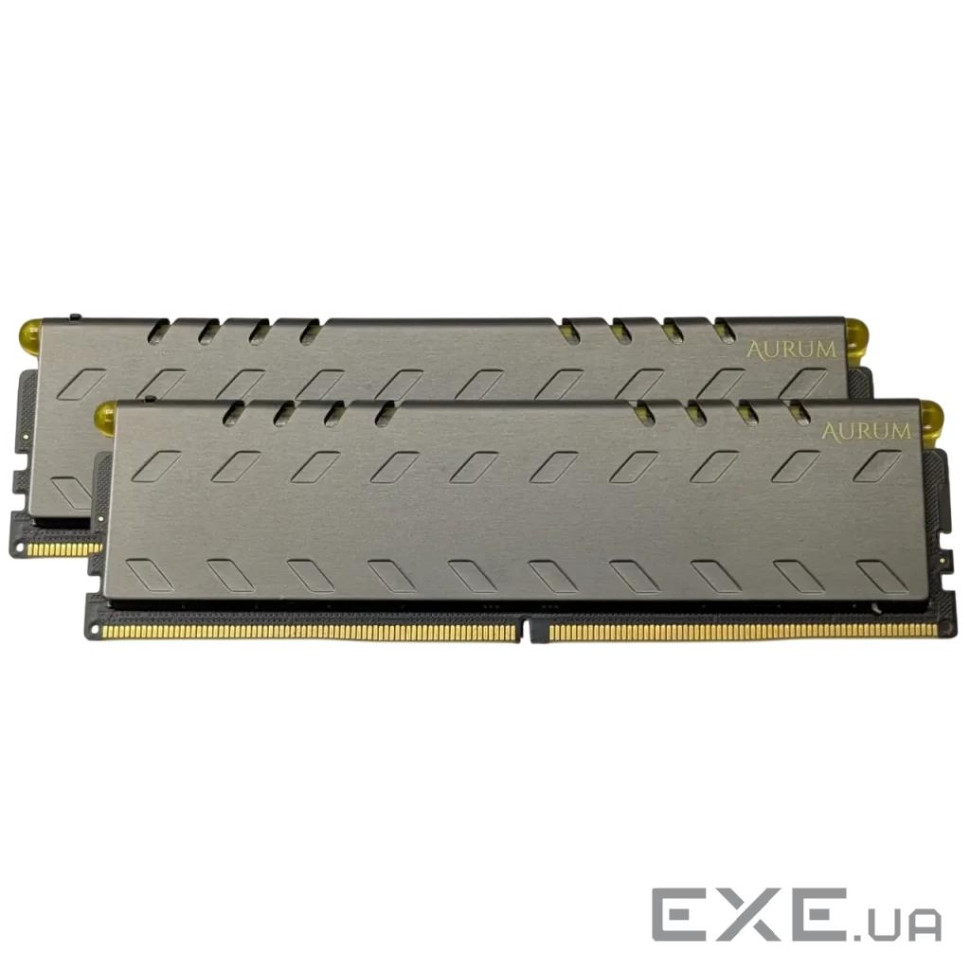 Модуль пам'яті EXCELERAM Aurum DDR4 3200MHz 32GB Kit 2x16GB (EG40321618D-32)