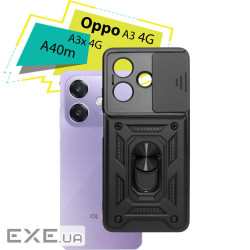 Чохол до мобільного телефона BeCover Military Oppo A3 4G / А3х 4G / A40m Black (713077)