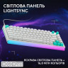 LOGITECH G512 X 75 Wired Gaming Keyboard - WHITE - US INT"L - USB - EMEA28i - 935 - TAC (920-013955)