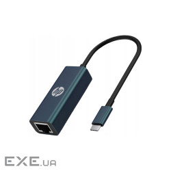 Перехідник USB-C to RJ45 Ethernet 1000Mbps HP (HP_DHC-CT208)