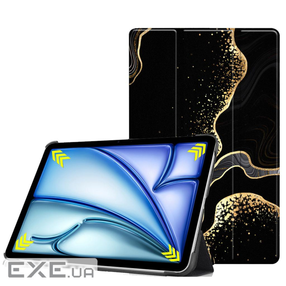 Чохол до планшета BeCover Smart Case Apple iPad Air 11" M4 2026 Black Abstraction (715204)