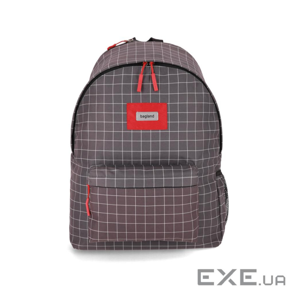 Рюкзак для ноутбука Bagland 17" Stylish XL 35L+print, gray 1339/00558694 (1120220801)