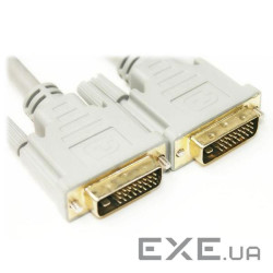 Кабель мультимедійний DVI M to DVI M 1.5m PowerPlant (KD00AS1283)