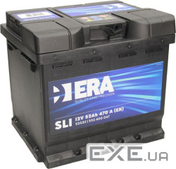 Акумулятор Era 12В 52А год 470А R+ (S55211)