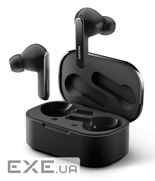 Навушники Philips TAT5506 TWS ANC Pro IPX5 Touch control Mic Чорний (TAT5506BK/00)
