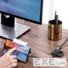 Перехідник USB2.0 to HDMI+VGA (HDMI 1.4b 3D/4K*2K30Hz+VGA 1080P60Hz CM303) black Ugreen (70549)