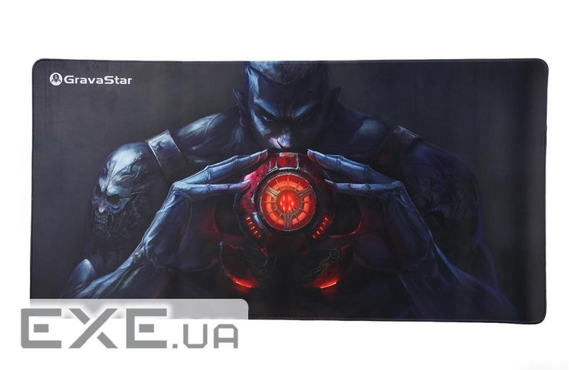 Ігрова поверхня GravaStar WARRIOR, XL (900х450х3мм), чорний (GSA8 MPD WARRIOR)