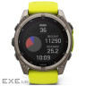Смарт-годинник Garmin fenix 8 51mm,Saph Solar, BareTi/Graphite,AmpYe/GrphBnd (010-02907-21)