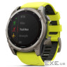 Смарт-годинник Garmin fenix 8 51mm,Saph Solar, BareTi/Graphite,AmpYe/GrphBnd (010-02907-21)