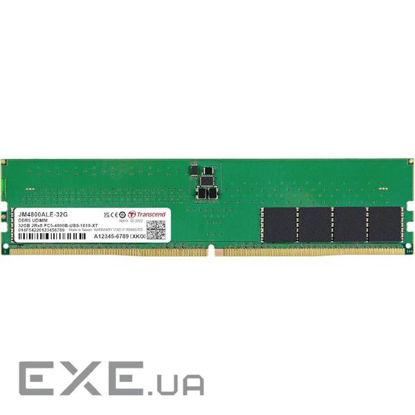 Модуль пам'яті TRANSCEND JetRam DDR5 4800MHz 32GB (JM4800ALE-32G)