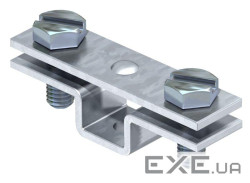 Тримач проволоки плоскої 30mm з відвіром М6, гарячецинкований OBO Bettermann 5032237