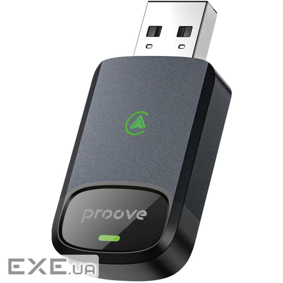 Беспроводной адаптер Proove Unity 2in1 (CarPlay / Android Auto) gray (WAPU00100003)