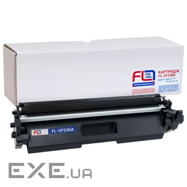 Тонер-картридж FREE Label HP 30A (CF230A) (FL-CF230A)